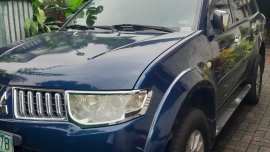 Blue 2011 Mitsubishi Montero Sport at 73000 km for sale in Quezon City 