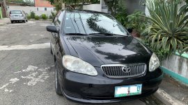 Black 2007 Toyota Corolla Altis at 119000 km for sale 