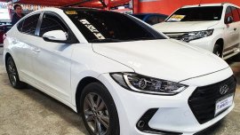 White Hyundai Elantra 2016 Automatic for sale in Quezon City