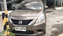 Brown 2014 Nissan Almera at 56000 km for sale 