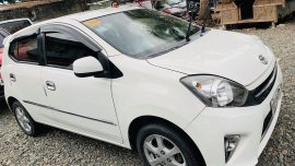 White 2014 Toyota Wigo Manual for sale in Isabela 