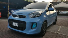 Sell Blue 2016 Kia Picanto Manual in Pasig City