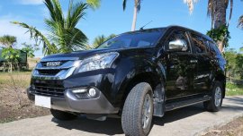 Black 2016 Isuzu Mu-X for sale in Manila