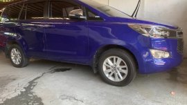 Selling Blue Toyota Innova 2017 in Quezon City