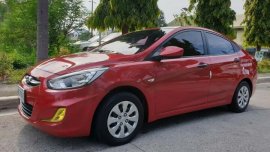 Red Hyundai Accent 2017 for sale in San Pedro