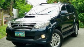 Selling Grey Toyota Fortuner 2013 Manual Diesel at 34000 km 