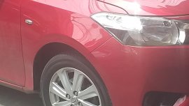 Selling Red Toyota Vios 2014 Sedan at 74000 km 