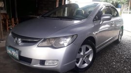 Sell Silver 2007 Honda Civic at 89000 km in Makati 