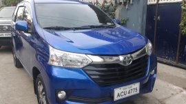 Selling Blue Toyota Avanza 2016 at 59000 km in Davao City 