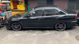 Selling Black Mitsubishi Lancer 2001 Automatic in Manila 