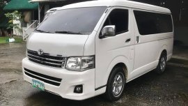Selling White Toyota Hiace 2012 Automatic Diesel 