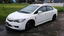 Selling White Honda Civic 2009 at 35018 km in Manila 