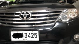Sell Black 2012 Toyota Fortuner at 66000 km in Pasig 