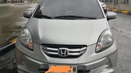 Selling Silver Honda Brio Amaze 2015 at 44000 km in Pasig 