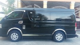 Selling Black Toyota Hiace 2017 Automatic in Las Pinas 