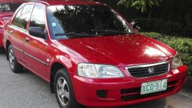 Red Honda City 2002 for sale in Quezon City 