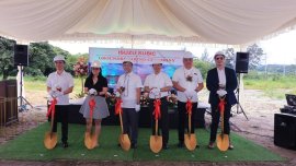 Isuzu Philippines starts their work on a new dealership in Subic