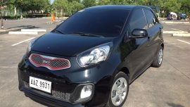 Selling Black Kia Picanto 2015 at 21000 km 