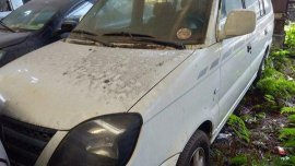 Selling White Mitsubishi Adventure 2015 at 102000 km 