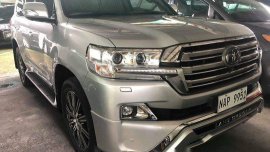 Silver Toyota Land Cruiser 2018 Automatic Diesel for sale