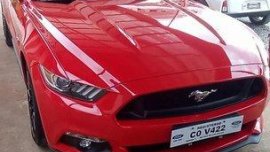 Red Ford Mustang 2018 at 3200 km for sale