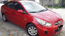 Selling Red Hyundai Accent 2015 at 16900 km 