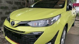 Yellow Toyota Yaris 2018 for sale in Quezon City