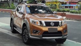 Orange Nissan Navara 2017 for sale in Quezon City