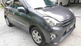 Grey Toyota Wigo 2017 Automatic for sale 
