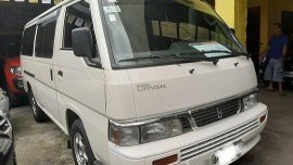 White Nissan Urvan 2015 for sale in Rizal