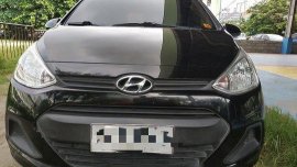 Black Hyundai Grand i10 2014 Manual Gasoline for sale