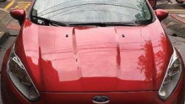Red Ford Fiesta 2016 Manual Gasoline for sale