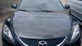 Black Mazda 6 2008 Automatic Gasoline for sale 