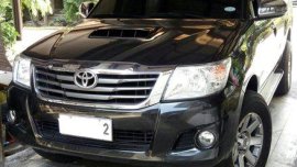 Black Toyota Hilux 2014 Manual for sale  