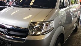 Silver Suzuki Apv 2017 Automatic Gasoline for sale