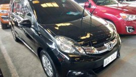 Selling Black Honda Mobilio 2016 in Quezon City 