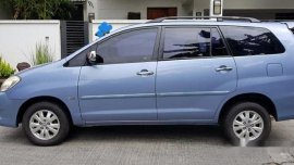 Blue Toyota Innova 2012 at 110000 km for sale 