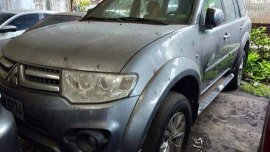 Grey Mitsubishi Montero Sport 2014 Automatic Diesel for sale 