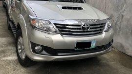Sell Silver 2013 Toyota Fortuner at 92000 km 