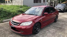 Selling Red Honda Civic 2004 Automatic Gasoline