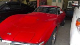 Red Chevrolet Corvette 1970 Manual Gasoline for sale 