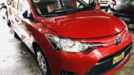 Red Toyota Vios 2016 Manual Gasoline for sale 