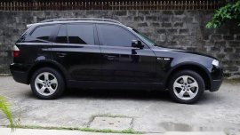 Selling Black Bmw X3 2010 Automatic Diesel at 51500 km 