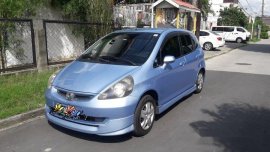 Blue Honda Fit 2006 Automatic Gasoline for sale