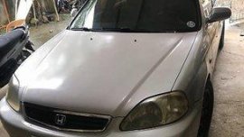 Silver Honda Civic 2000 at 160000 km for sale