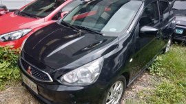 Black Mitsubishi Mirage 2016 at 78000 km for sale
