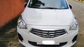 Selling White Mitsubishi Mirage G4 2018 Manual Gasoline at 6004 km 