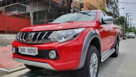 Red Mitsubishi Strada 2018 at 11000 km for sale