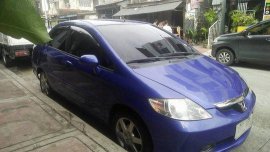 Selling Blue Honda City 2005 Automatic Gasoline at 150000 km 