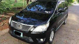 Sell Black 2013 Toyota Innova at 71000 km 